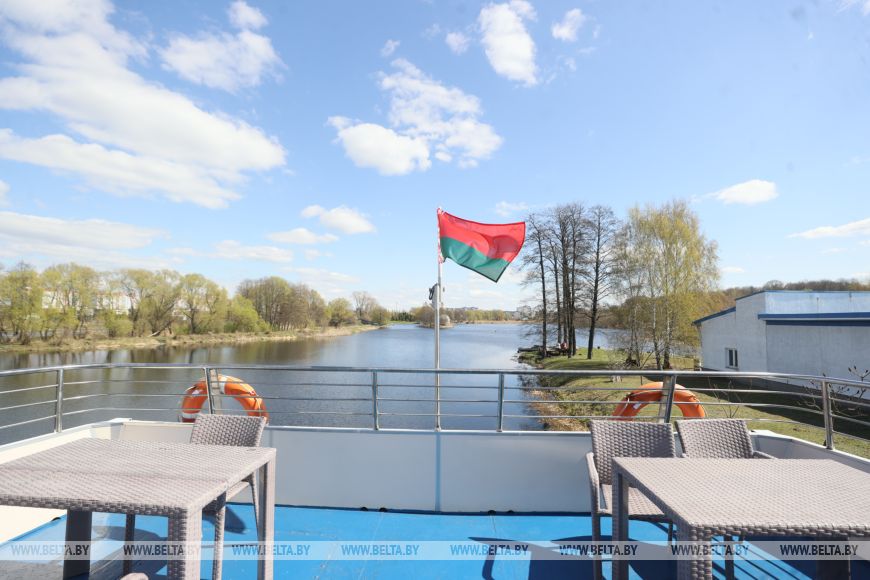 Круизный теплоход Белая Русь отправляется в свой первый рейс в 2026 году