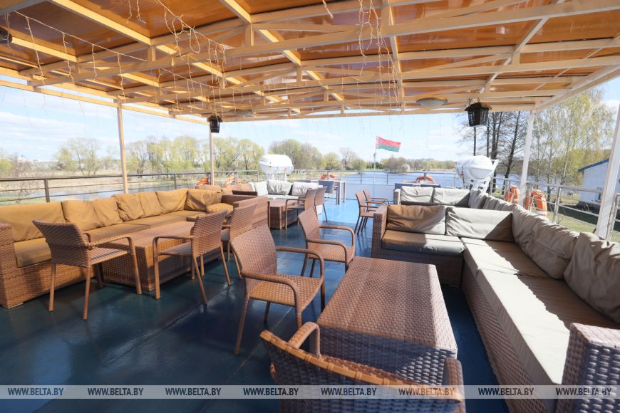 Круизный теплоход Белая Русь отправляется в свой первый рейс в 2026 году