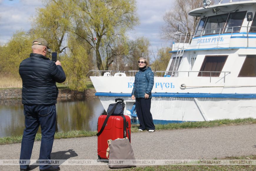 Круизный теплоход Белая Русь отправляется в свой первый рейс в 2026 году