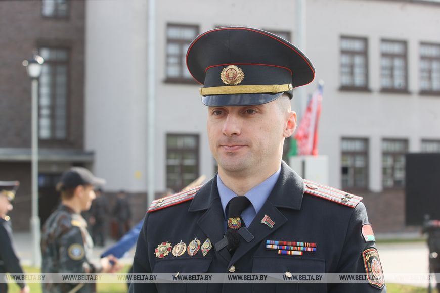 Воспитанники ВПК соревновались на смотре конкурсе в Бресте