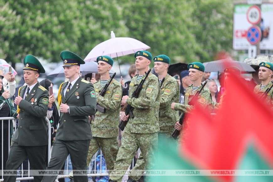 Пограничники Гродненской пограничной группы