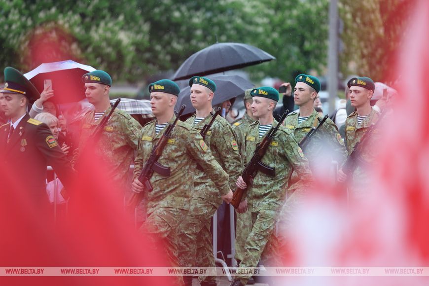 Пограничники Гродненской пограничной группы