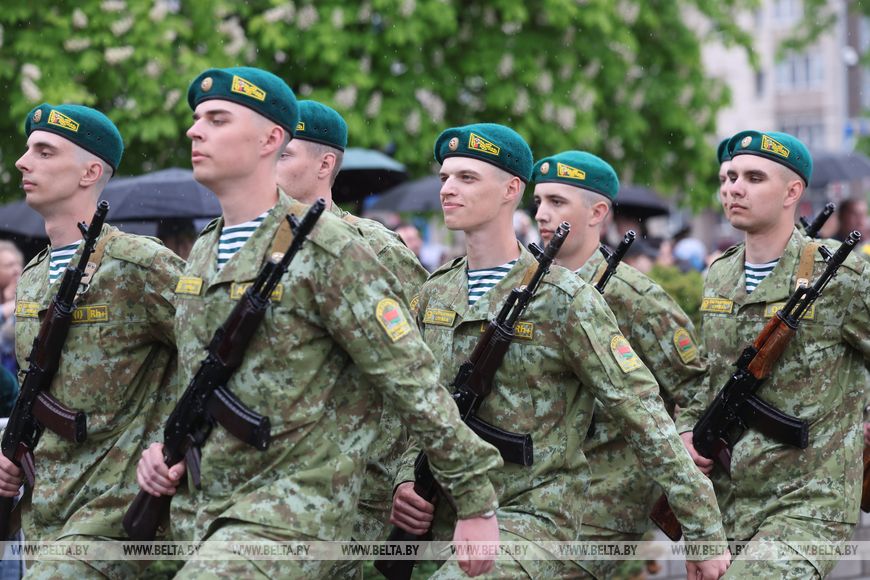 Пограничники Гродненской пограничной группы