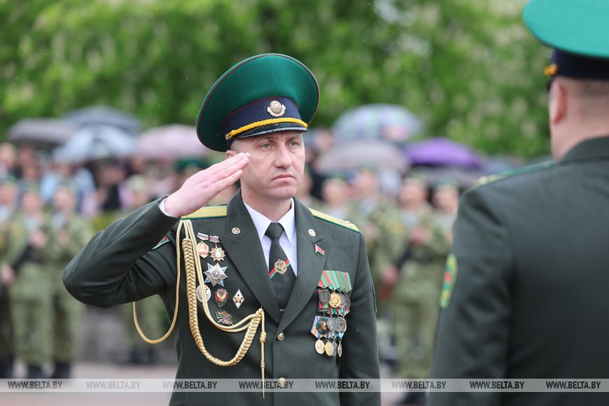 Пограничники Гродненской пограничной группы