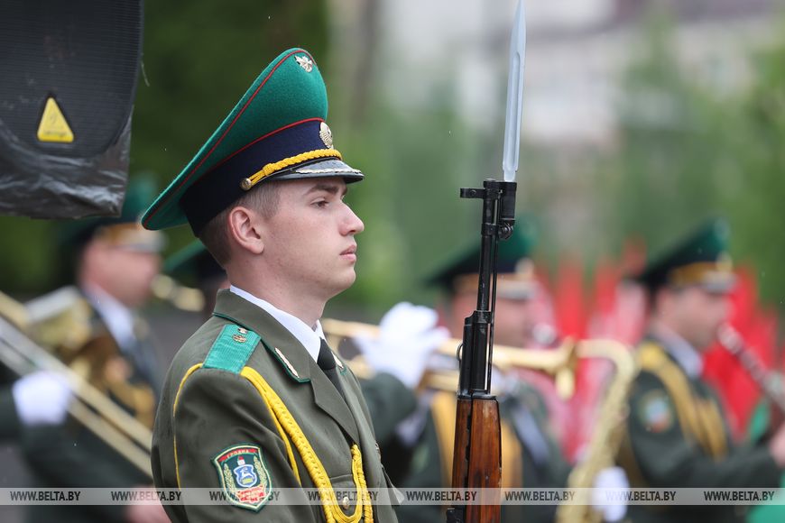 Пограничники Гродненской пограничной группы