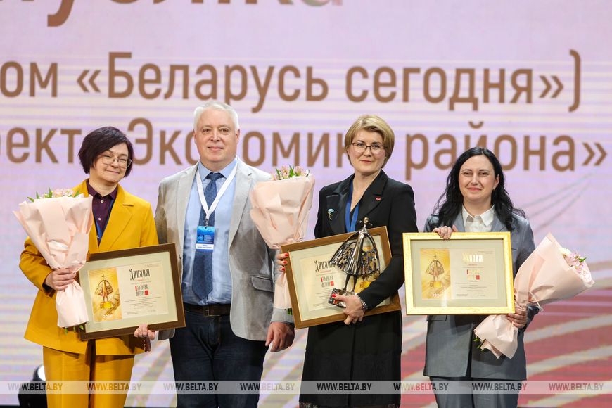 В Гродно вручили награды и дипломы победителям и лауреатам XXII Национального конкурса "Золотая Литера"