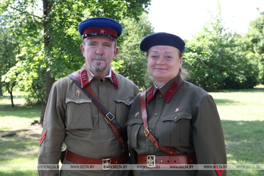 Шаг в июнь 1941 года. По улицам Бреста прошел марш реконструкторов