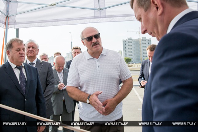 Александру Лукашенко докладывают о строительстве новых микрорайонов и объектов социальной инфраструктуры Бреста