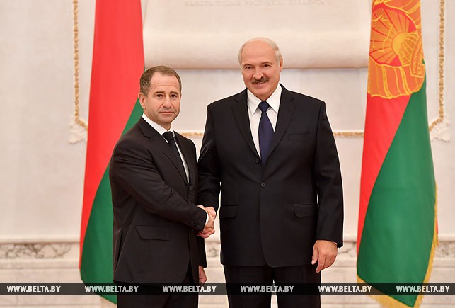 Михаил Бабич и Александр Лукашенко