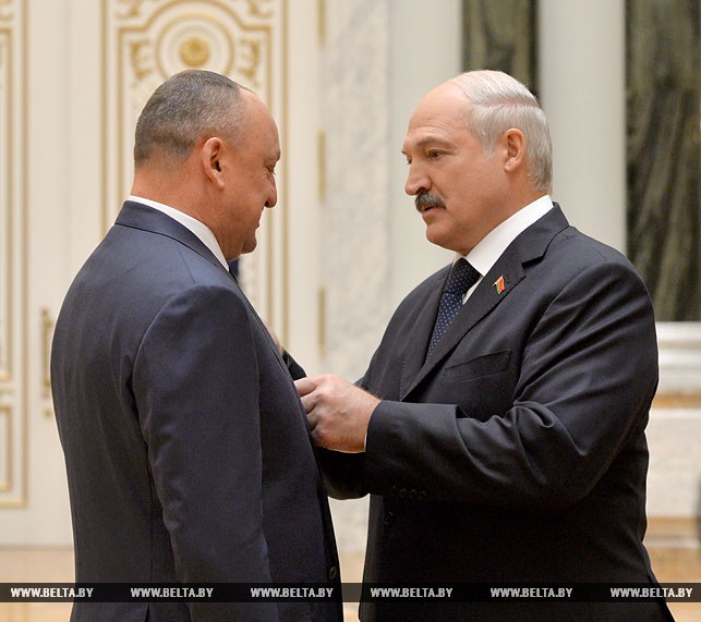 Помощник Президента Беларуси Николай Корбут удостоен ордена Отечества III степени