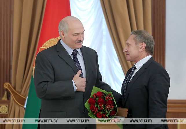 Александр Лукашенко и Виктор Шершуков