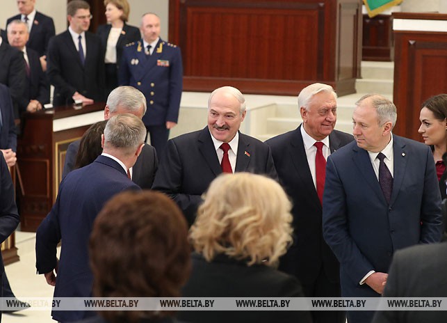 Александр Лукашенко после Послания к белорусскому народу и Национальному собранию