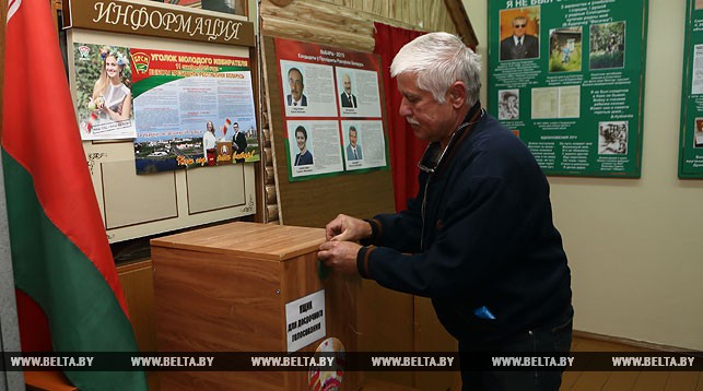Уучастки для досрочного голосования на президентских выборах в Гродно