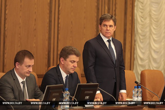 Во время представления Игоря Петришенко, назначенного заместителем премьер-министра