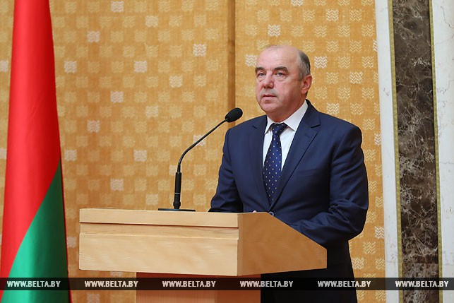 Председатель Государственного комитета по стандартизации Беларуси Виктор Назаренко