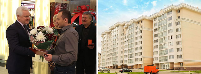 Александру Новикову досталась квартира в элитном районе Минска. И комплект бытовой техники для новоселья! Ключи в руках – самое время оценить собственное жилье в столице!