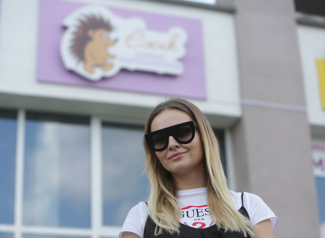 Анастасия Гута осуществила свою мечту и открыла детскую парикмахерскую "Ежик"