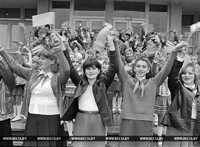 Фестиваль дружбы молодежи СССР и Кубы в пионерлагере “Зеленый бор”. 1983 год