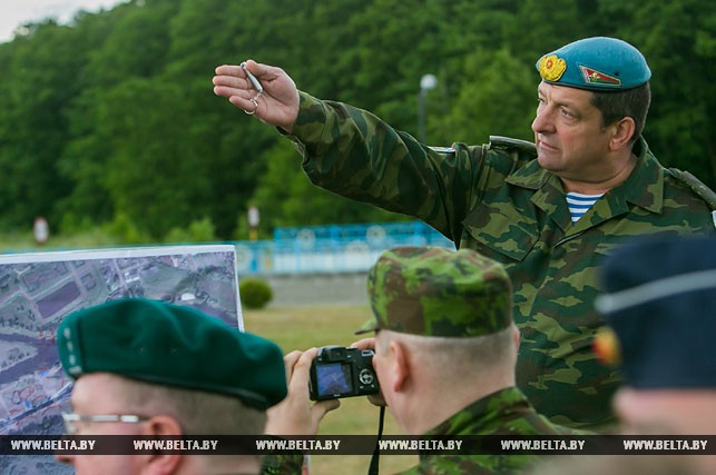 Командующий силами специальных операций Вооруженных Сил Республики Беларусь Вадим Денисенко