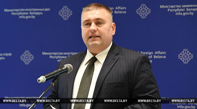 Заместитель министра иностранных дел Беларуси Олег Кравченко