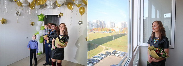 Квартира в Минске для молодой семьи, где подрастают двое малышей, очень кстати!