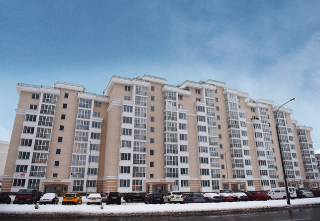 Вот в такой новостройке в престижном районе Минска находится выигранная трехкомнатная квартира!