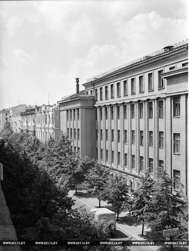 Улица Карла Маркса. Минск, 1964 год