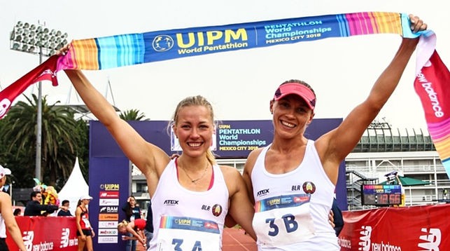 Ирина Просенцова и Анастасия Прокопенко. Фото UIPM