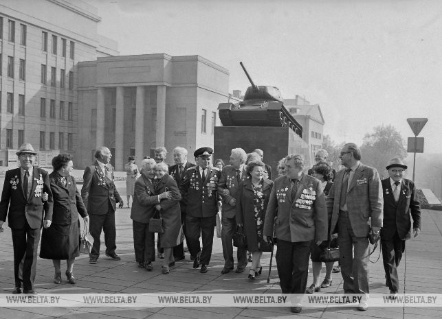 Встреча ветеранов 352-й стрелковой Оршанской Краснознаменной ордена Суворова дивизии, 1984 г.