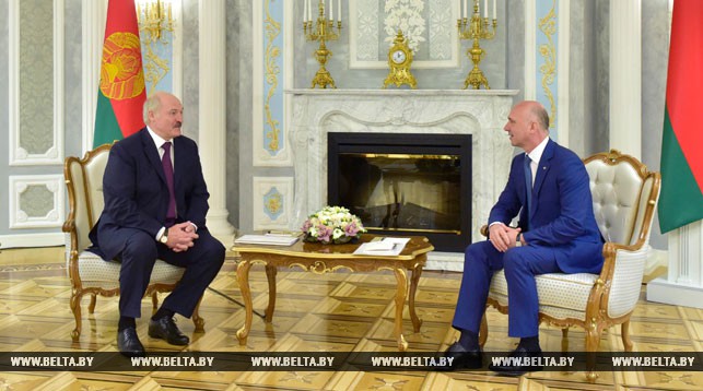 Александр Лукашенко и Павел Филип