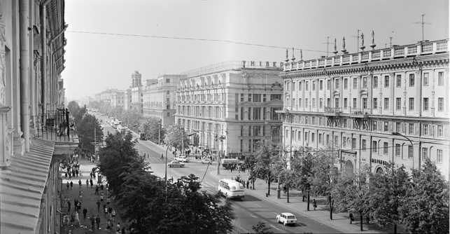 Минск, проспект Ленина, 70-е годы. Фото БЕЛТА