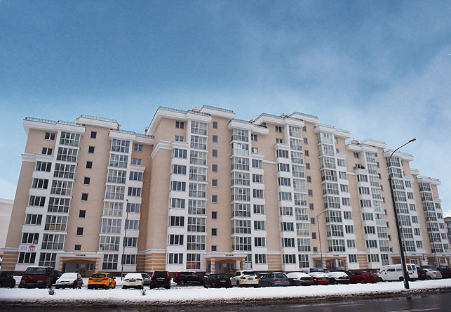 Новостройка с трехкомнатной квартирой находится в престижном районе Минска