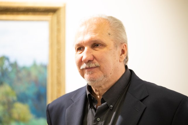 Владимир Маслеников - заведующий кафедрой живописи Белорусской государственной академии искусств