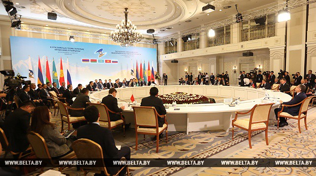 Во время заседания Евразийского межправсовета