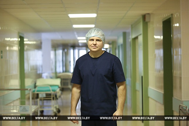 Заведующий отделением трансплантации Сергей Коротков