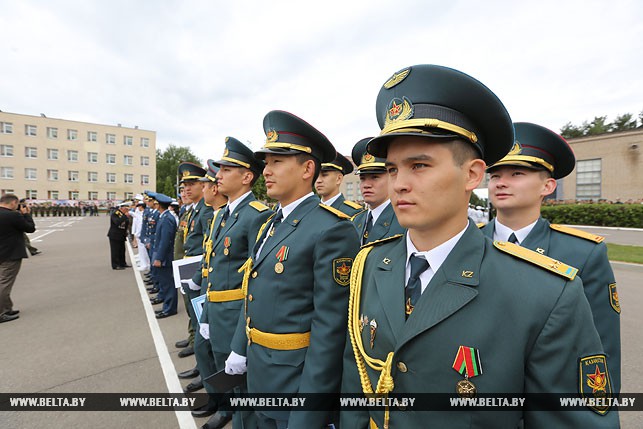 Молодые офицеры Республики Казахстан
