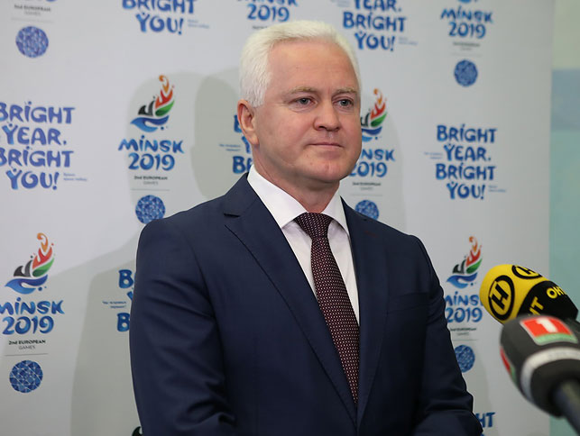 Генеральный директор торговой сети "Евроопт" Андрей Зубков: "Инвестиции в спорт - это инвестиции в завтрашний день нации, и мы считаем это важным и нужным делом"