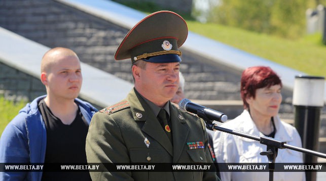 Военный комиссар Могилевской области полковник Александр Горошкин
