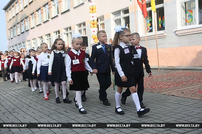 67 первоклассников пришли в этом году в школу №4 Новогрудка.