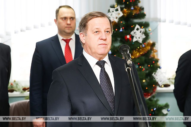 Председатель Брестского облисполкома Анатолий Лис во время открытия отделения гемодиализа