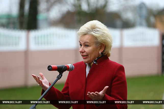 Министр труда и социальной защиты Республики Беларусь Ирина Костевич