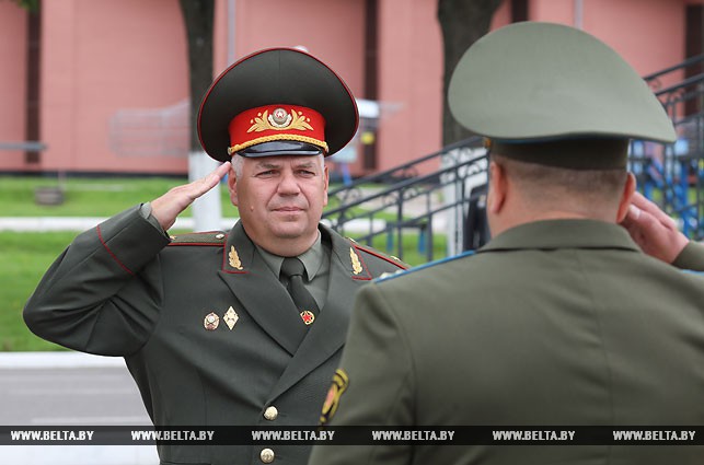 Заместитель министра обороны по вооружению - начальник вооружения ВС Беларуси генерал-майор Сергей Симоненко