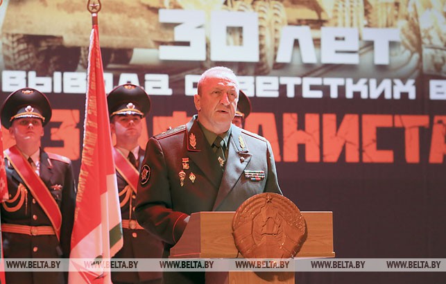 Начальник Генерального штаба Вооруженных Сил - первый заместитель министра обороны Беларуси Олег Белоконев