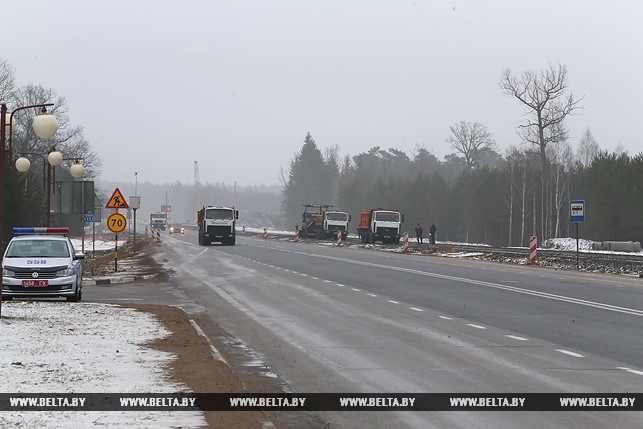 Реконструкция автомобильной дороги М6 Минск-Гродно