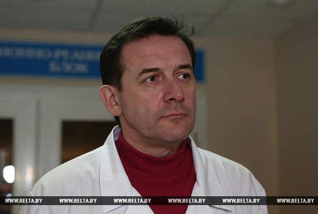 Начальник управления здравоохранения Гродненского облисполкома Андрей Стрижак.