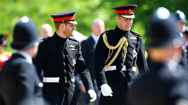 Принцы Гарри и Уильям. Фото Reuters