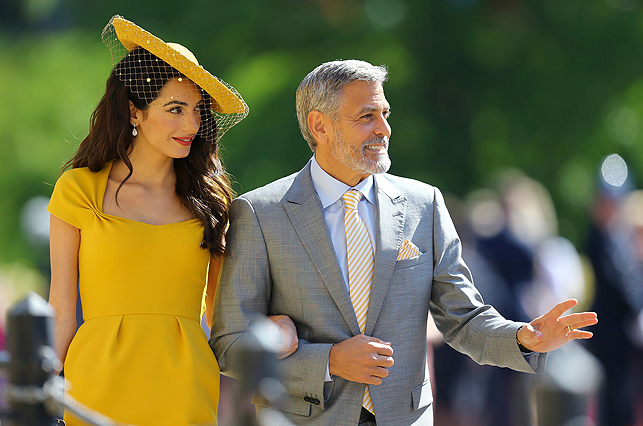 Амаль и Джордж Клуни. Фото АР