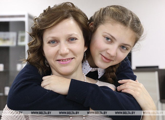 Анастасия Морозова с дочкой Полиной