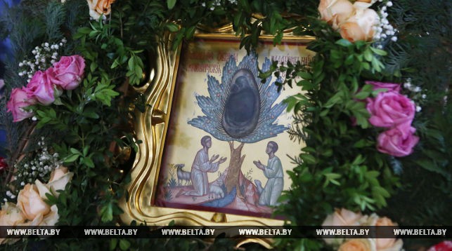 Чудотворная икона Жировичской иконы Божией Матери
