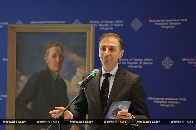 Чрезвычайный и Полномочный Посол Италии в Беларуси Стефано Бьянки.